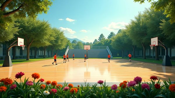 Comment aménager un terrain de basket pour optimiser votre espace sportif